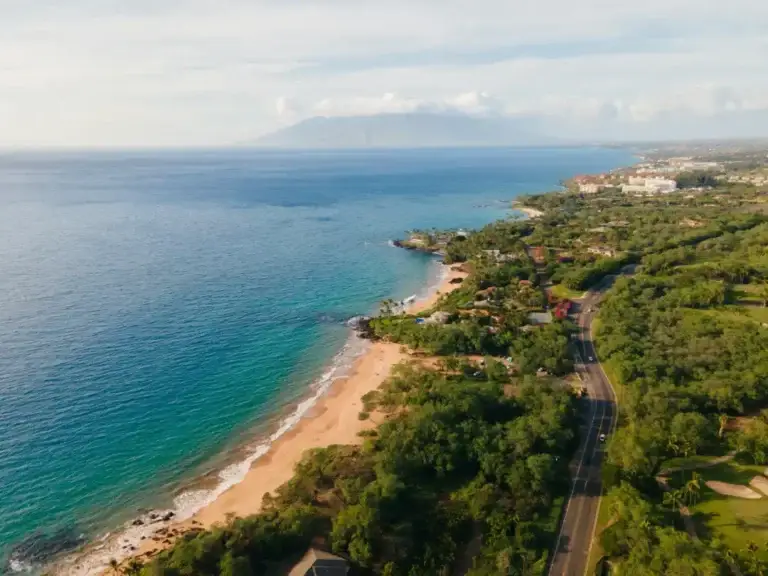 Aerial view of Kīhei, Maui